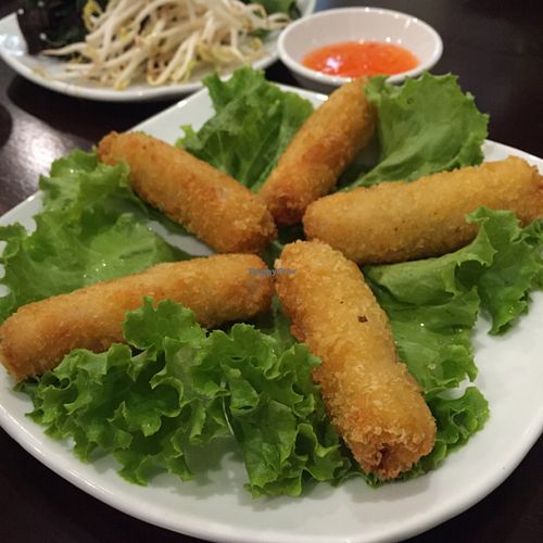 Fried Veggie Rolls  at Sala Quan in Hanoi