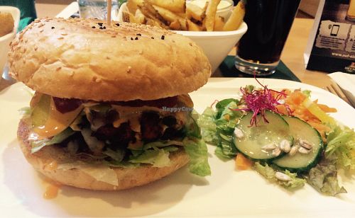 Chili-burger at Burgerglück in Goslar