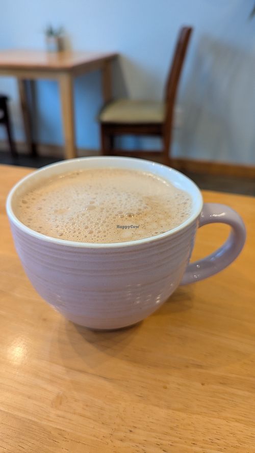 Latte at Glow Juicery in Duncan