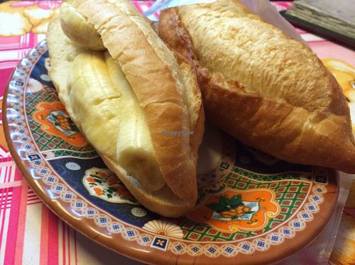 Banana and Peanut Butter Sandwich at Nhu Ngoc in Hoi An