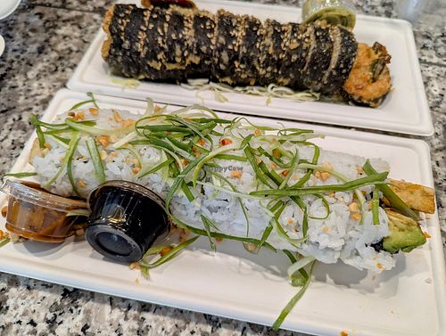 Thai Peanut Roll, Savage Roll at Dharma Sushi & Thai in Boise