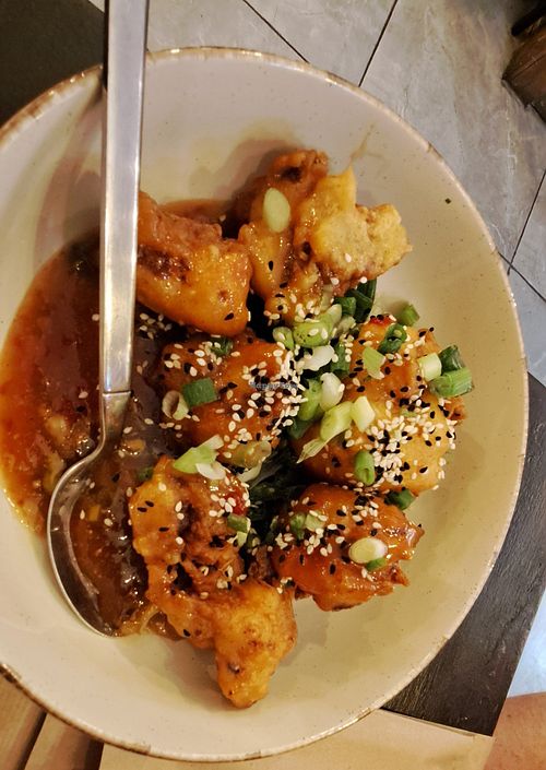 Bang Bang cauliflower at ONO in Rhodes