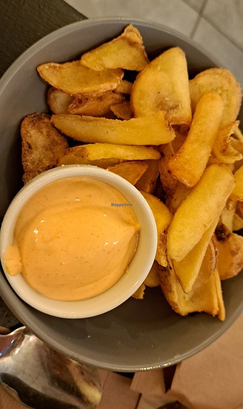 Crushed potatoes at ONO in Rhodes