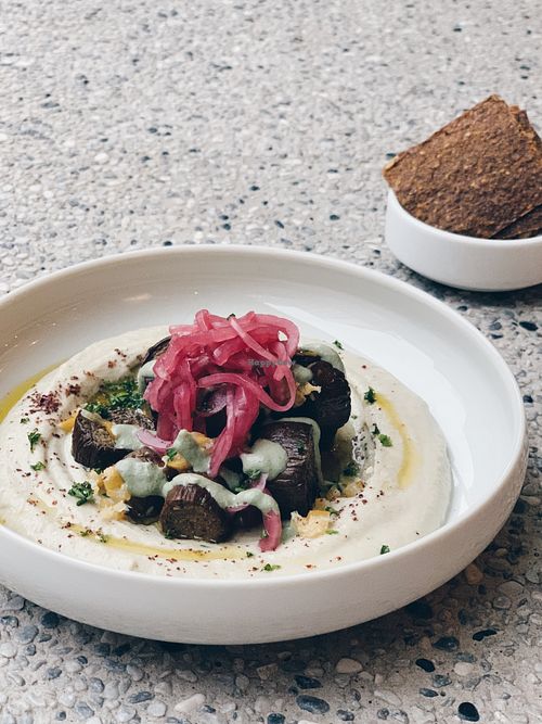 Hummus Plate at Plants in Taipei