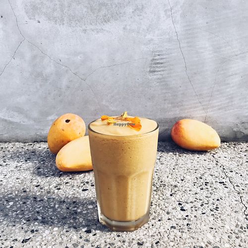 mango lassi at Plants in Taipei