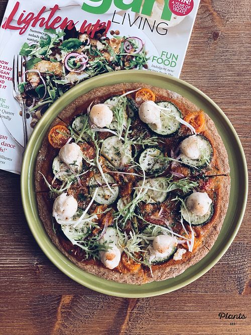 Pizza Primavera  at Plants in Taipei