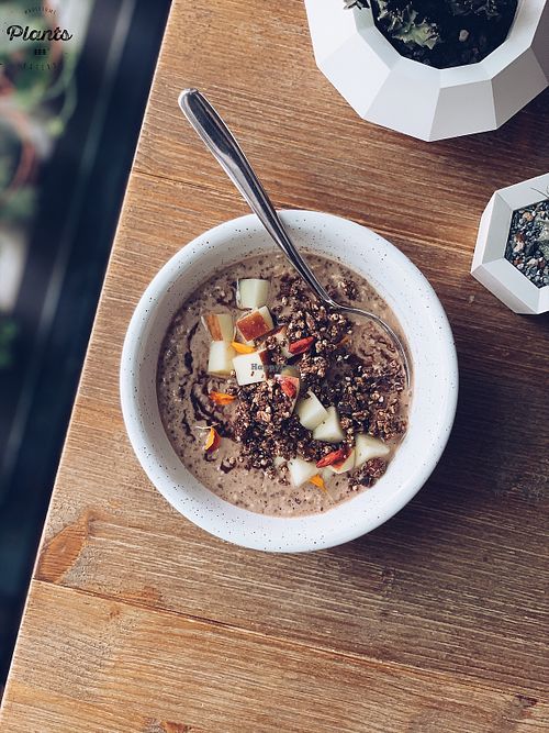 Cacao Soaked Oats at Plants in Taipei