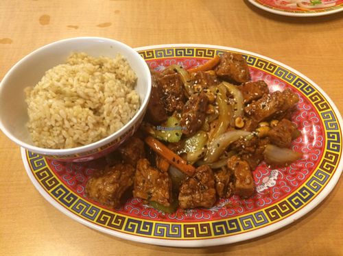 Kung Pao chicken at Bok Choy in San Antonio