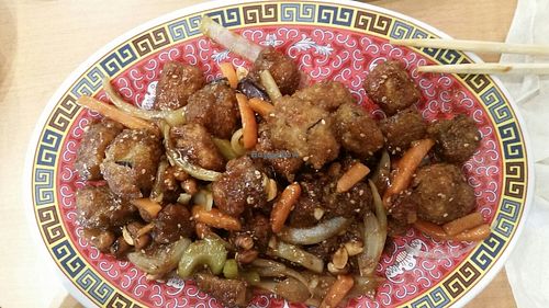 general tsos chickn at Bok Choy in San Antonio