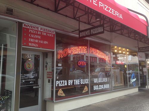 entrance at Rovente Pizzeria - Downtown in Portland