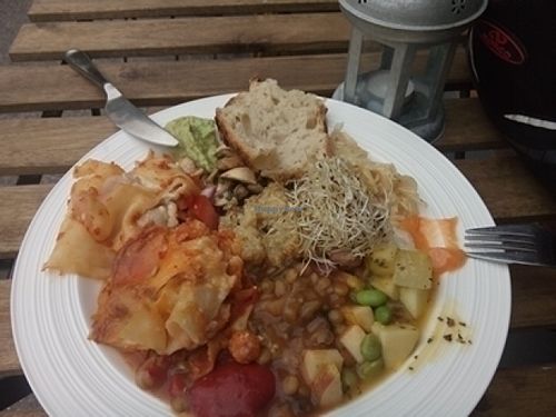 from the lunch buffet  at Alma in Nykoping