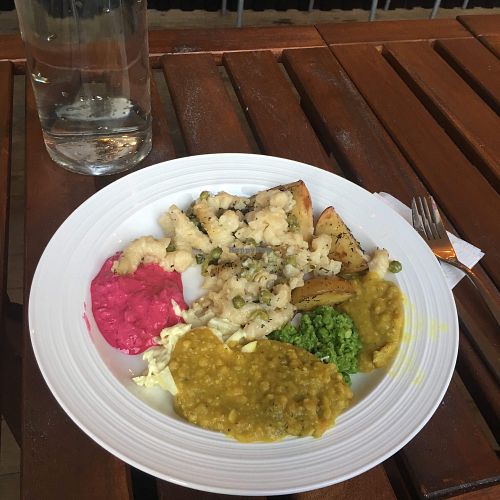 Tasted better than it looks :) at Alma in Nykoping