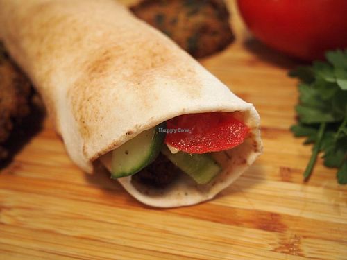 falafel at Veganaki in Athens