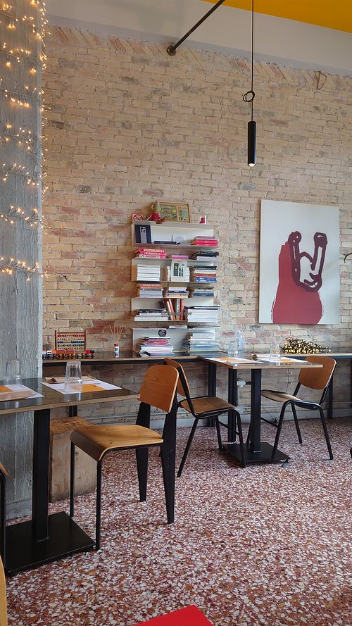 Inside at Veganaki in Athens