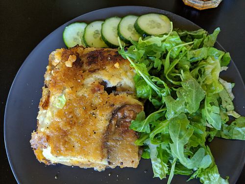 moussaka at Veganaki in Athens