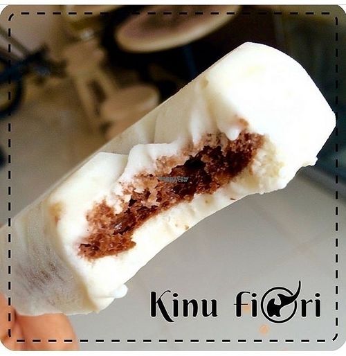 Peanut butter and brownie at Kinu Fiori in Medellin