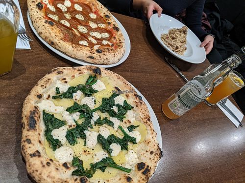 Pizzas and pasta at La Stella Nera at La Stella Nera in Berlin