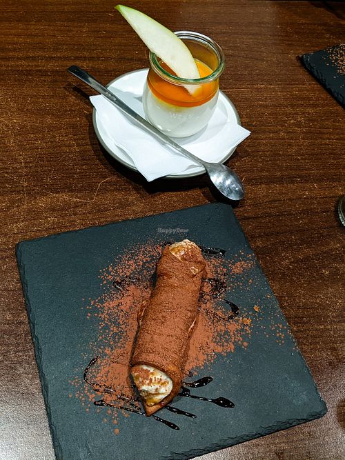 Desserts at La Stella Nera at La Stella Nera in Berlin