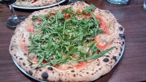 Pizza at La Stella Nera in Berlin