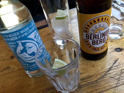 drinks at La Stella Nera in Berlin