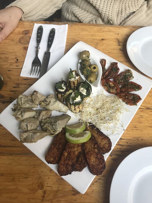 Antipasti  at La Stella Nera in Berlin