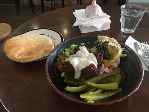 Falafel Plate: $12 at Very Good Falafel in Brunswick