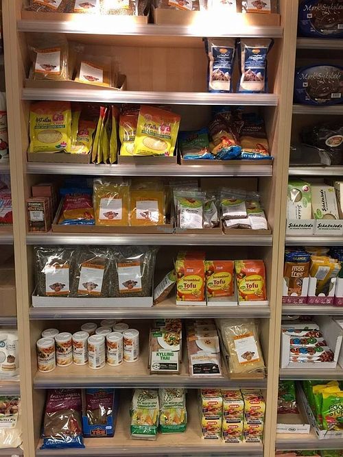 vegan goodies at Veganermat in Moss