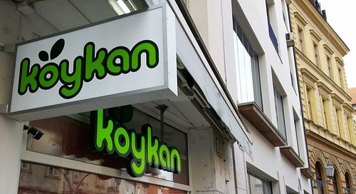 Outside  at Koykan  in Zagreb