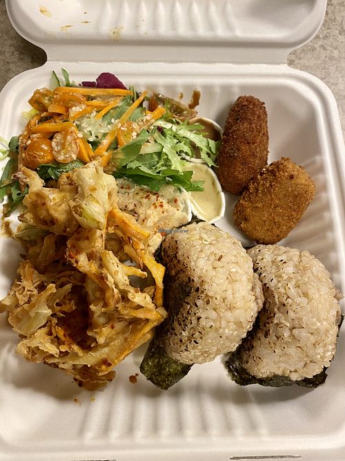 Sampler Box at Obon Shokudo in Portland