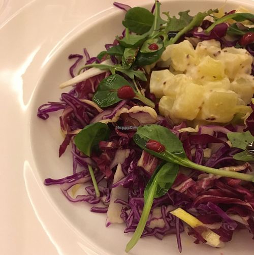 Salad at Mater Terrae in Rome