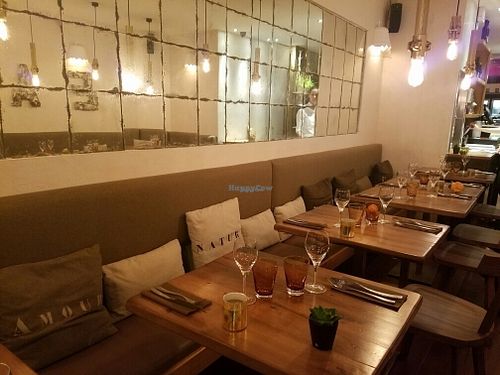 inside at Sense Eat in Paris