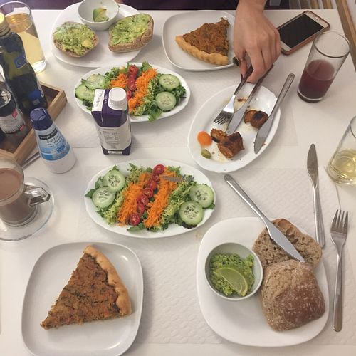 Amazing breakfast feast at Veganeats :) at Veganeats Caffe in Lisbon