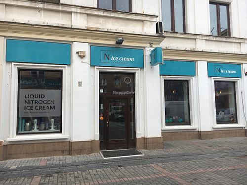 outside  at N'Ice Cream Factory in Warsaw