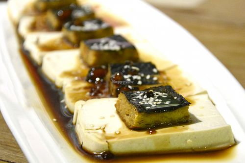 'unagi' tofu at Agico Vegetarian Cafe - Missouri St in Metro Manila