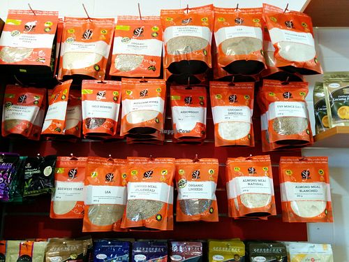 packaged products at The Health Nut in East Devonport