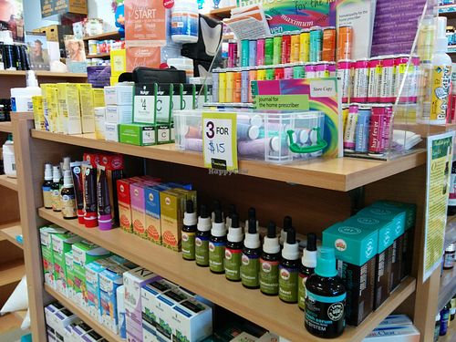 homeopathic products at The Health Nut in East Devonport