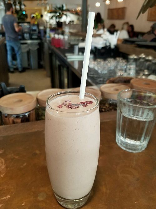 cacao smoothie at Farmacy in West London