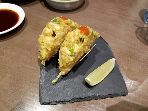 Vegan Tacos at Oliver Maki in London
