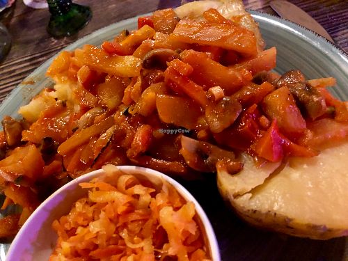 excellent chili potato at Kartoffelhaus in Eisenach