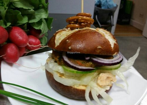 Franken Burger at Vitalbox in Hof