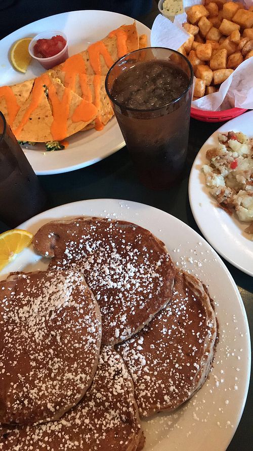 Amazing Vegan Breakfast! at Crazy Burger in Narragansett