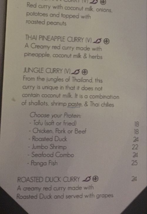 curries at Avantika in Simpson Bay