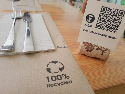 Recycled at Clorofil-la in Mahon