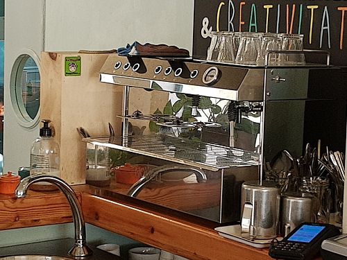 Sticker at Clorofil-la in Mahon