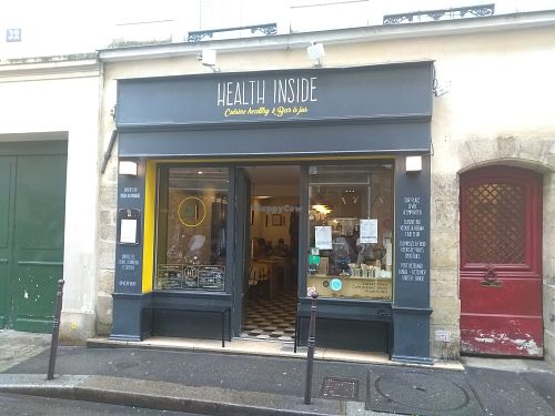 From the outside at Health Inside in Paris