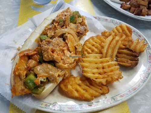 Buffalo Chick Philly Cheesesteak  at The Tasty in Philadelphia