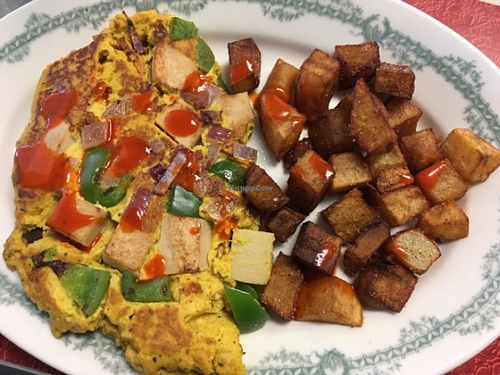 Western Omlette at The Tasty, Philly, PA - 
Photo by ecoRDN ecoRDN.com at The Tasty in Philadelphia