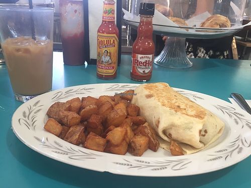 Breakfast burrito  at The Tasty in Philadelphia