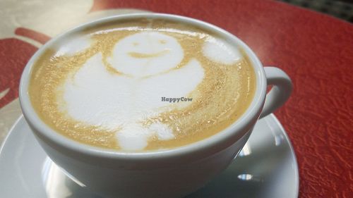 Soy latte at The Tasty in Philadelphia