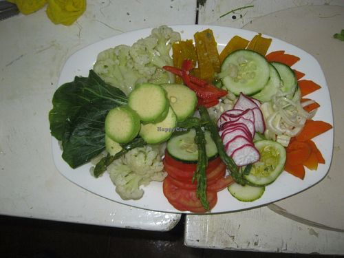Ensaladas. at Pukasoncco arte y Restaurant in Paracas
